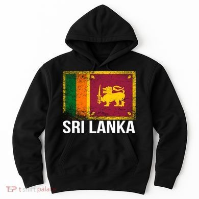 Sri Lanka Flag Hoodie