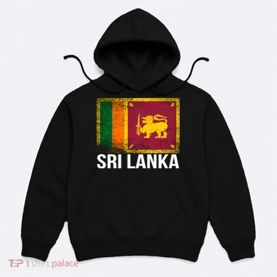 Sri Lanka Flag Hoodie