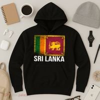 Sri Lanka Flag Hoodie thumb 3