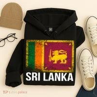 Sri Lanka Flag Hoodie thumb 4
