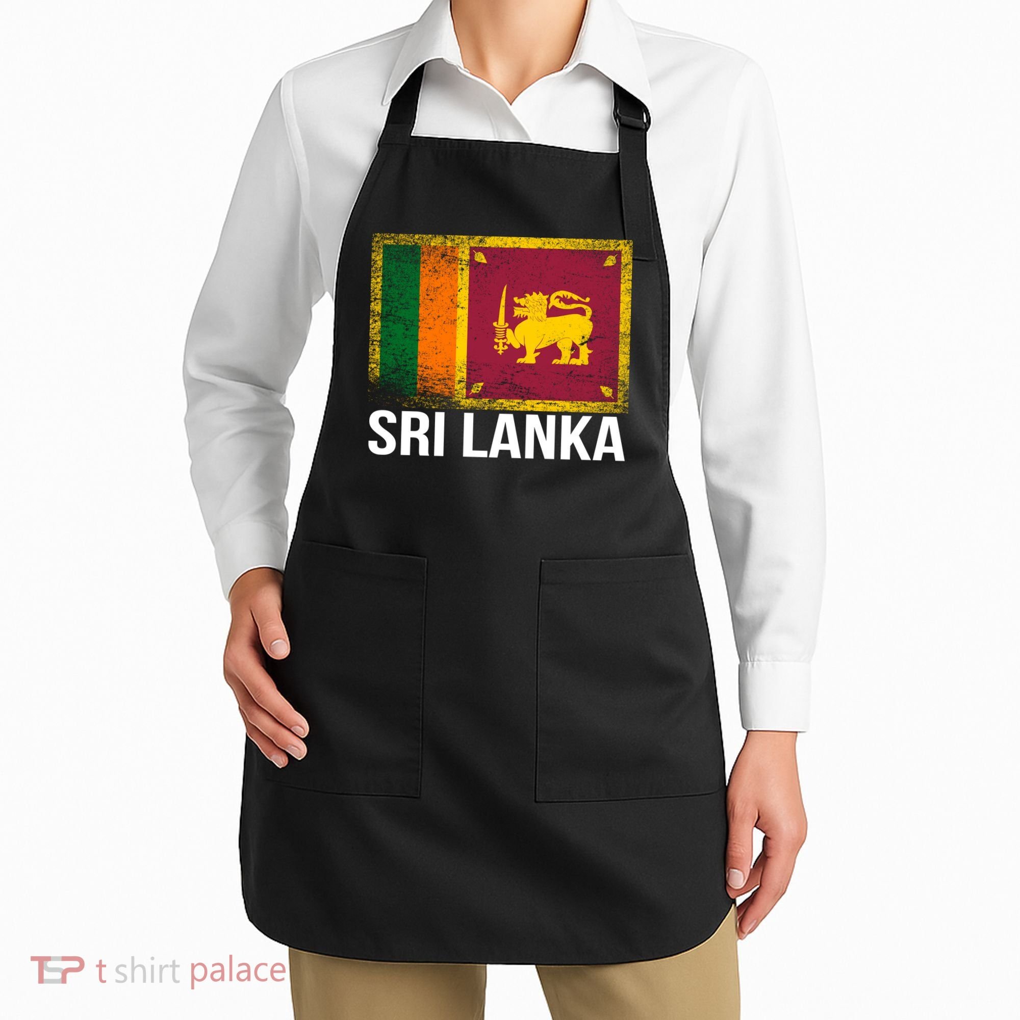 Sri Lanka Flag Apron