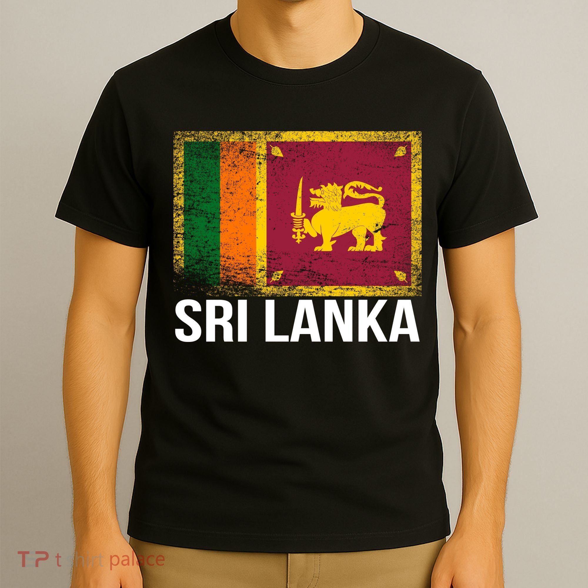 Sri Lanka Flag T-Shirt