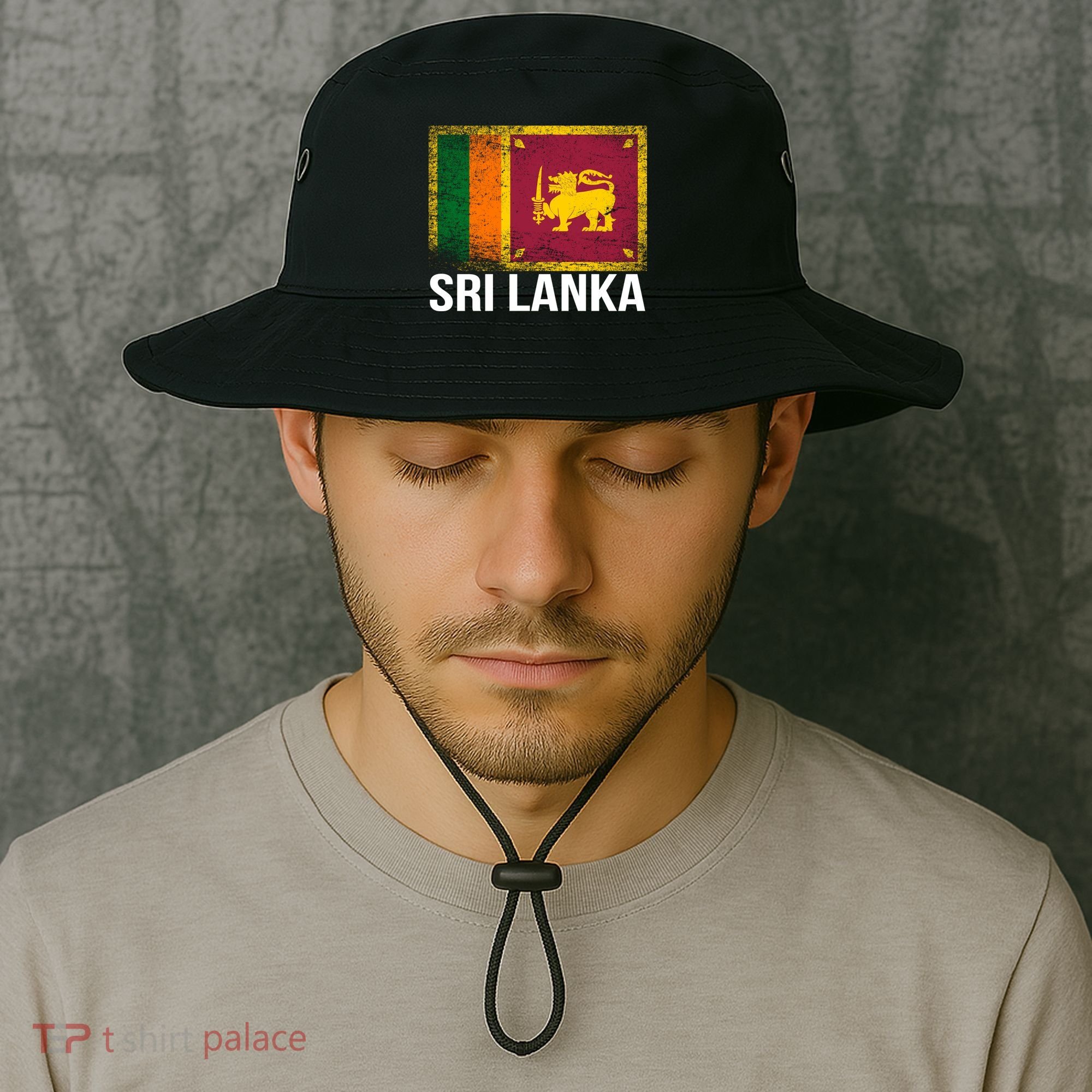 Sri Lanka Flag Bucket Hat