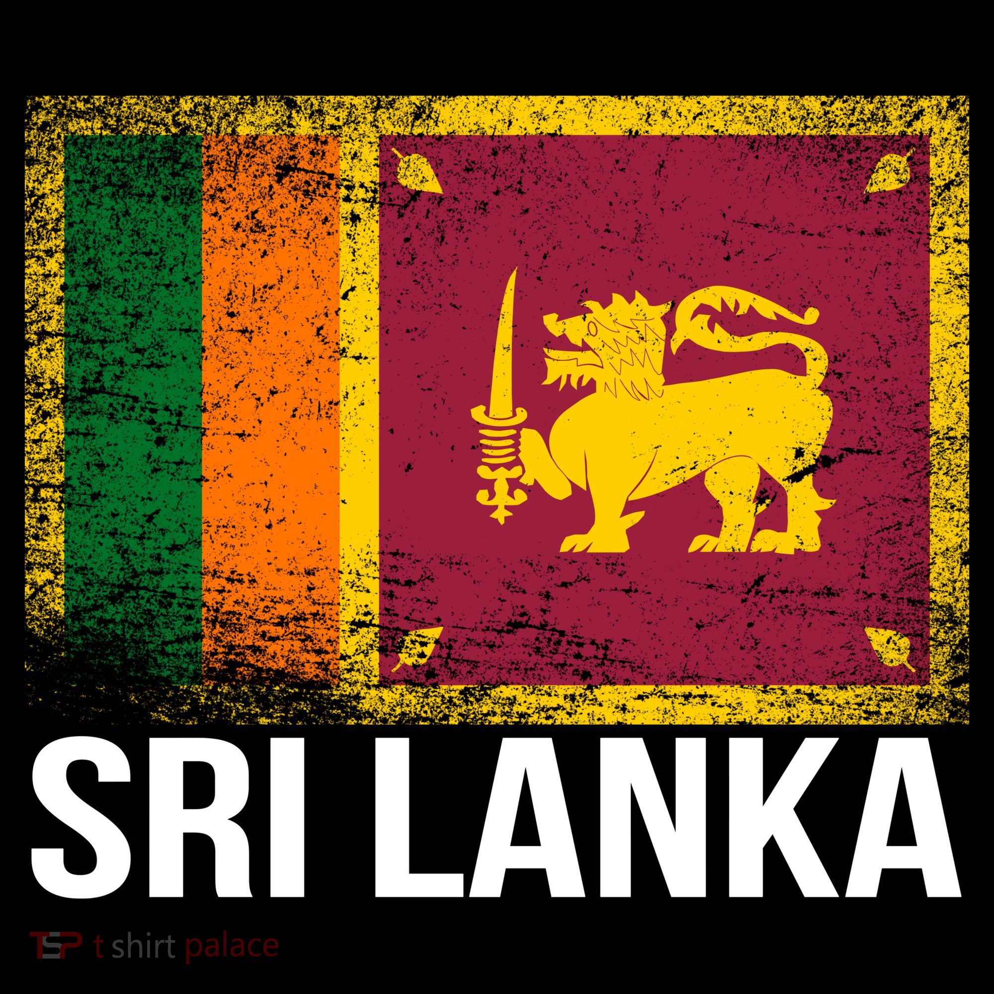 Sri Lanka Flag Bucket Hat