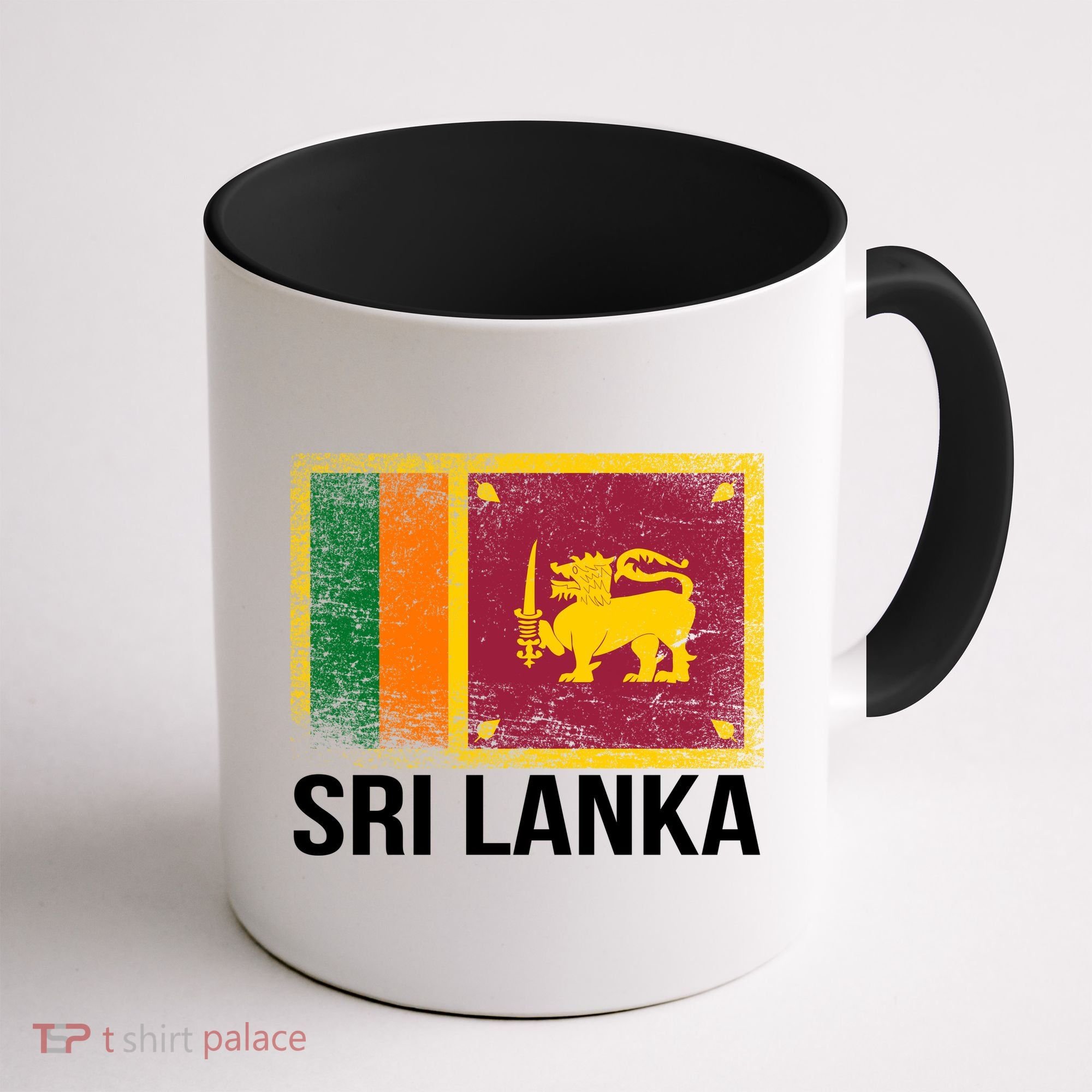 Sri Lanka Flag Coffee Mug