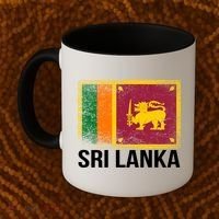 Sri Lanka Flag Coffee Mug thumb 2