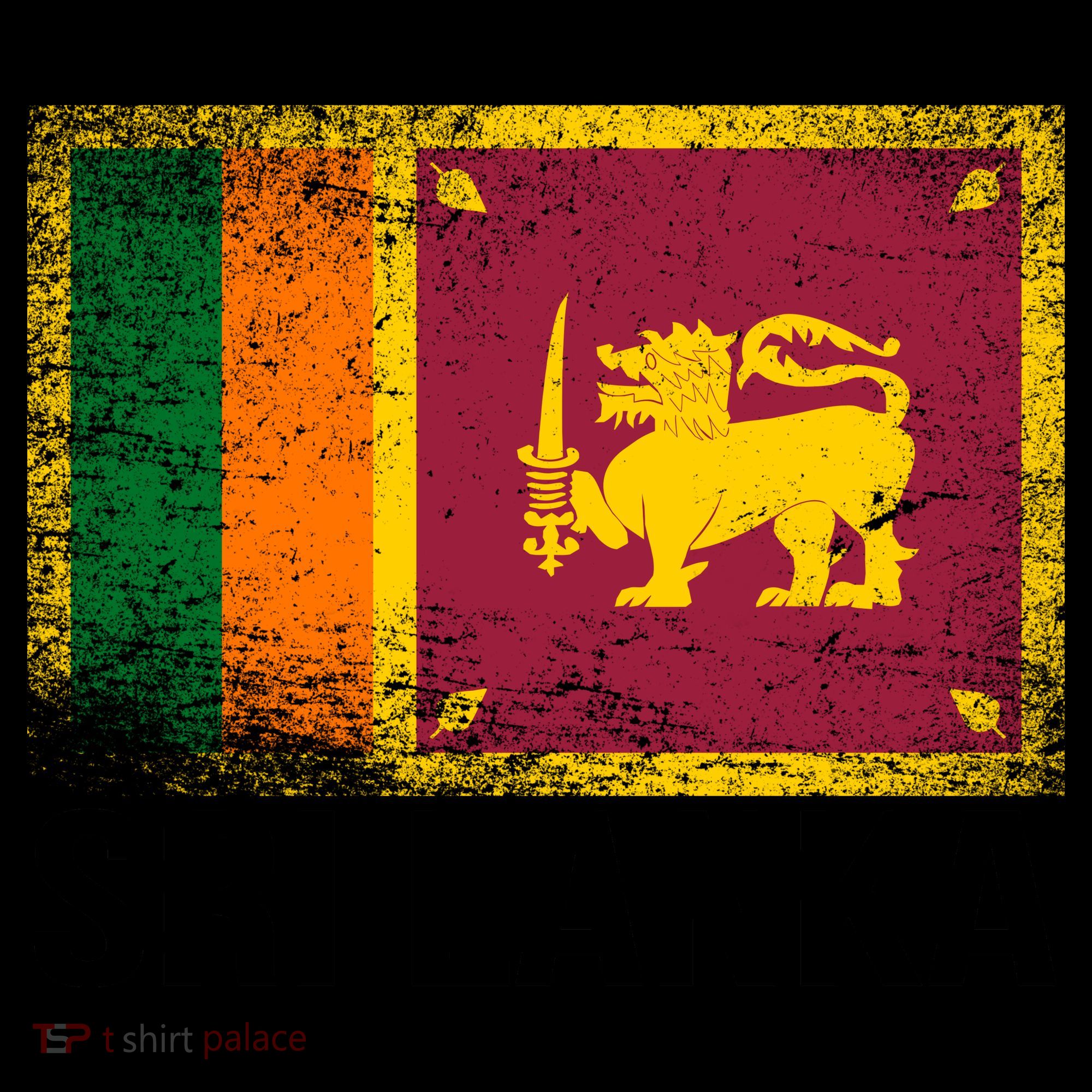 Sri Lanka Flag Coffee Mug