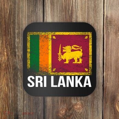 Sri Lanka Flag Coaster