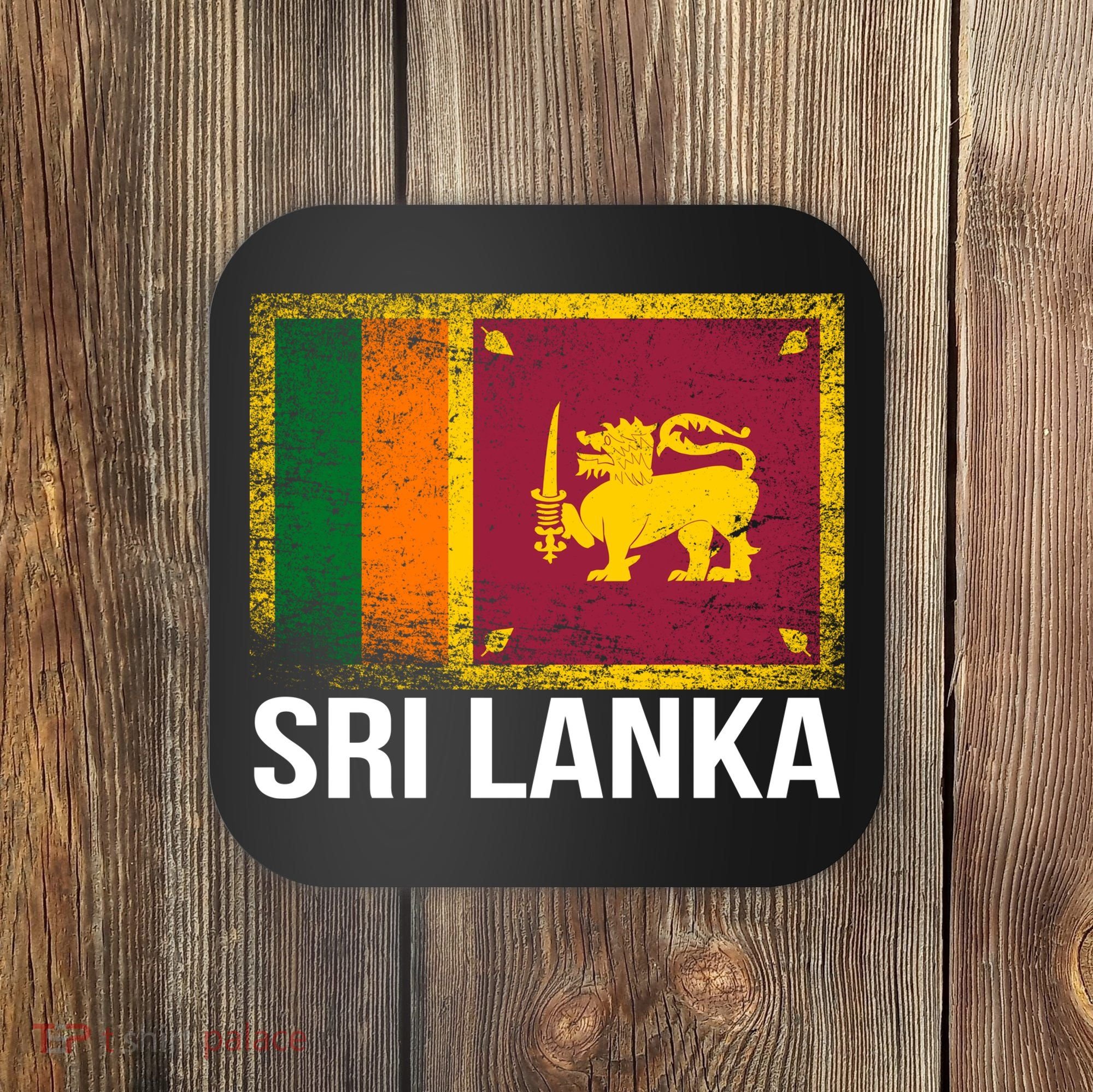 Sri Lanka Flag Coaster