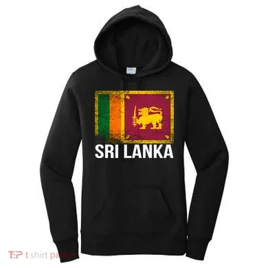 Sri Lanka Flag Women's Hoodie