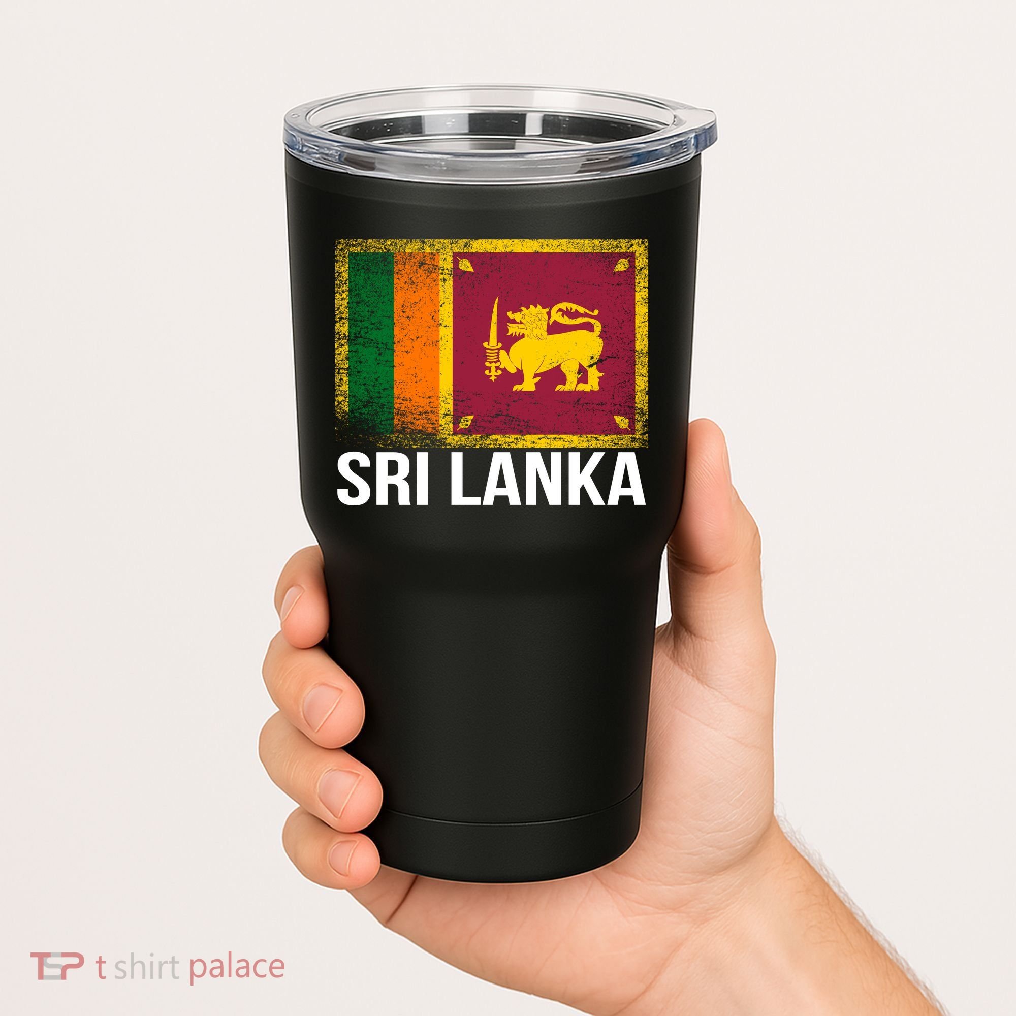 Sri Lanka Flag Tumbler