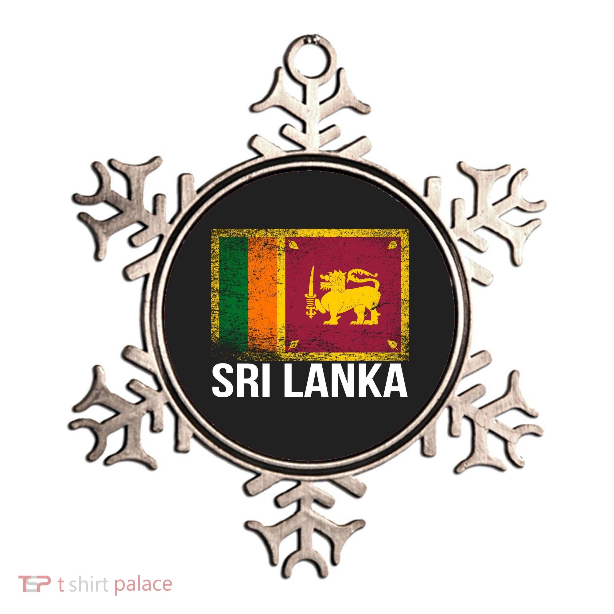 Sri Lanka Flag Ornament