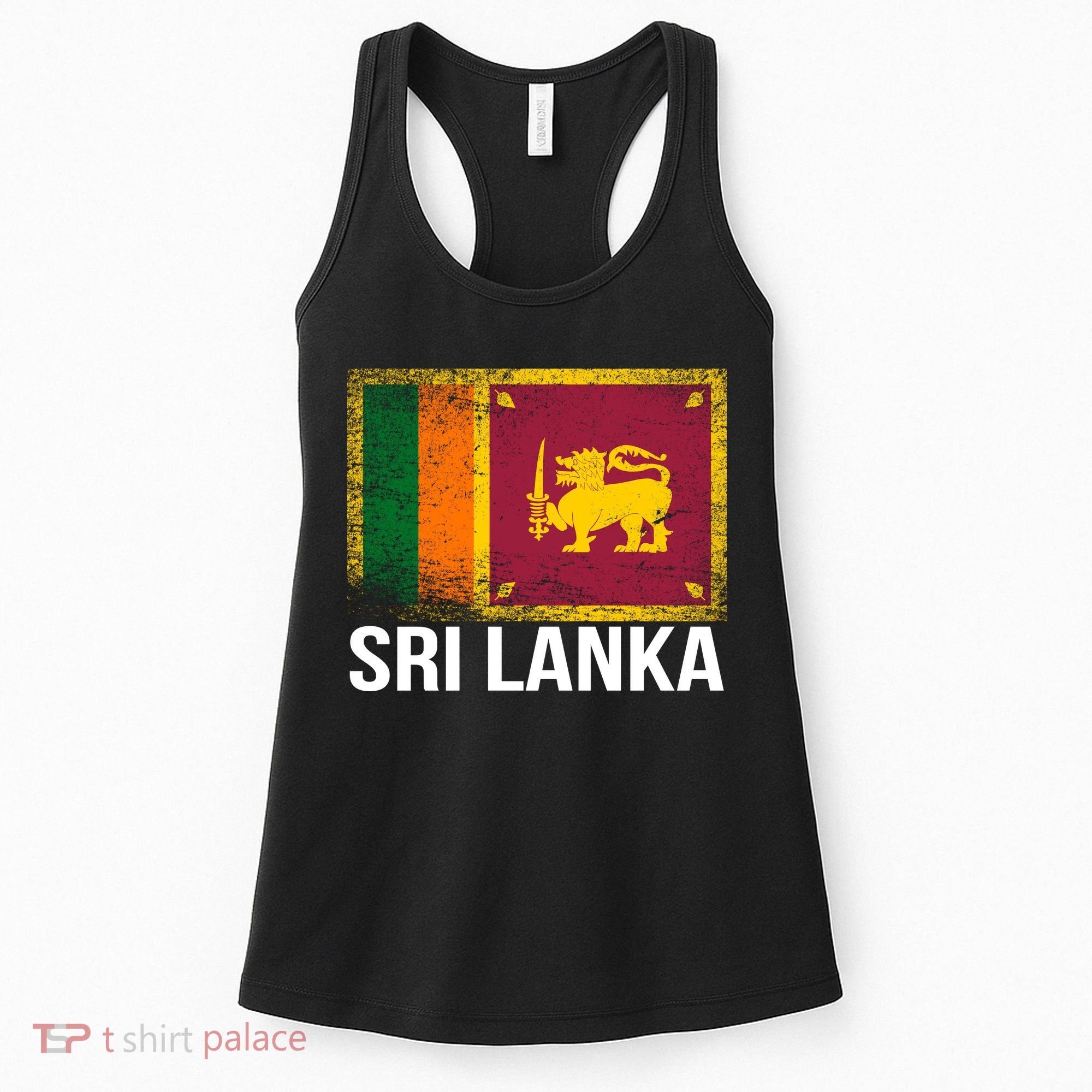 Sri Lanka Flag Women's Tank Top