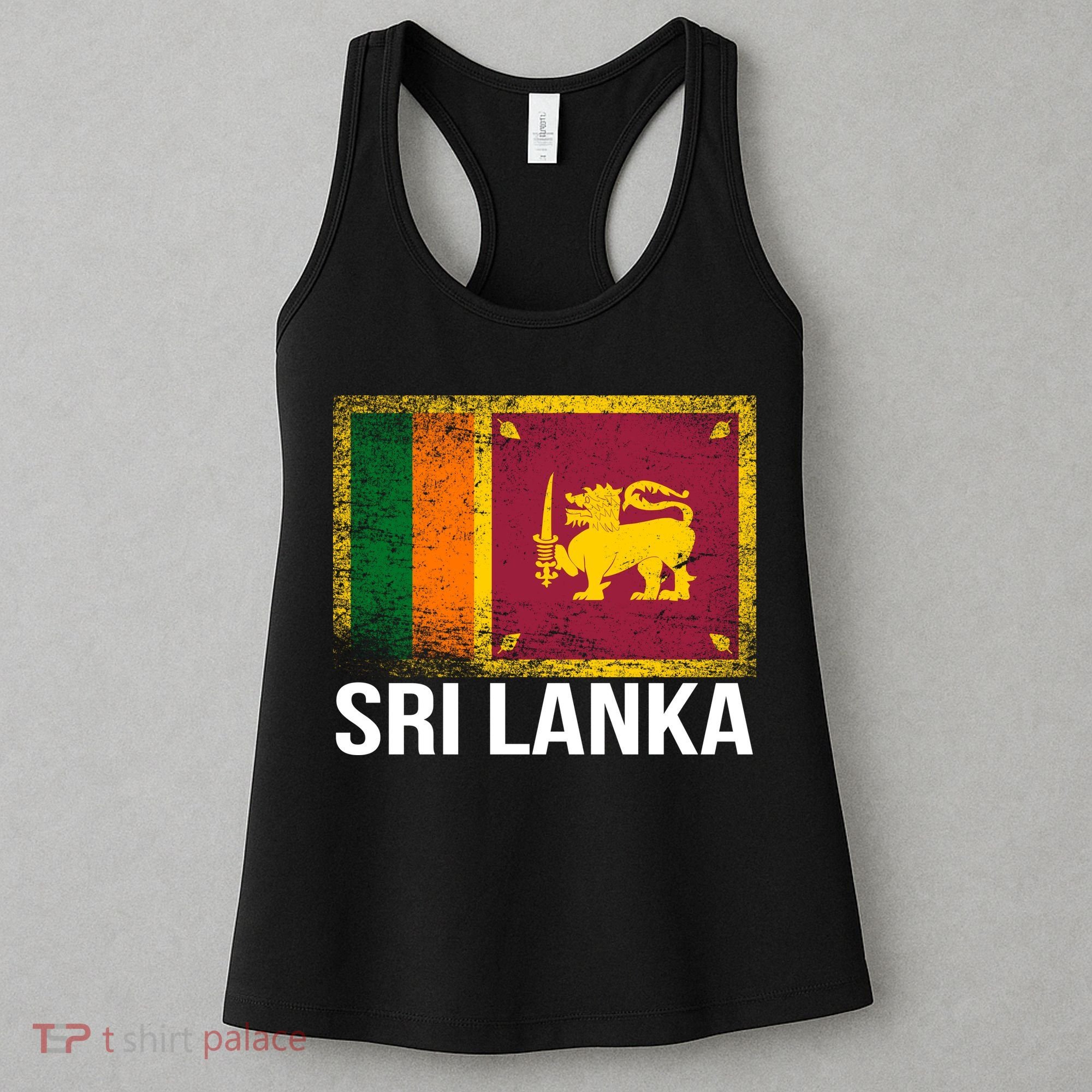 Sri Lanka Flag Women's Tank Top