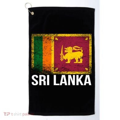 Sri Lanka Flag Golf Towel