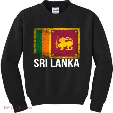 Sri Lanka Flag Kids Sweatshirt