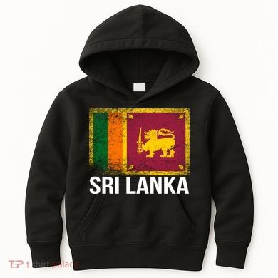 Sri Lanka Flag Kids Hoodie