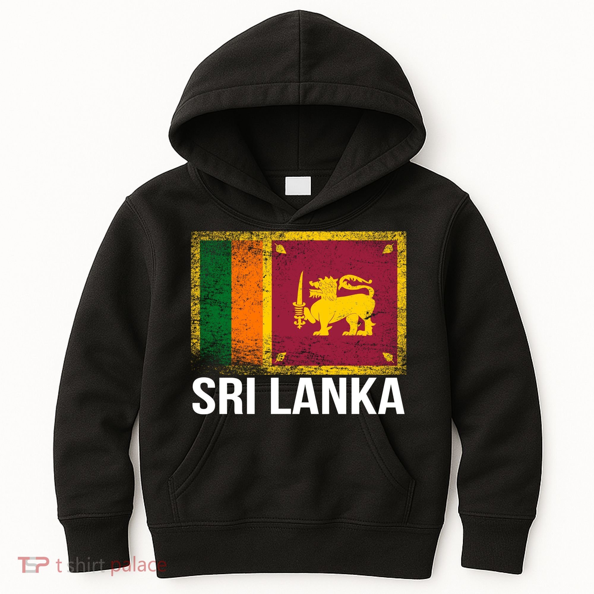 Sri Lanka Flag Kids Hoodie