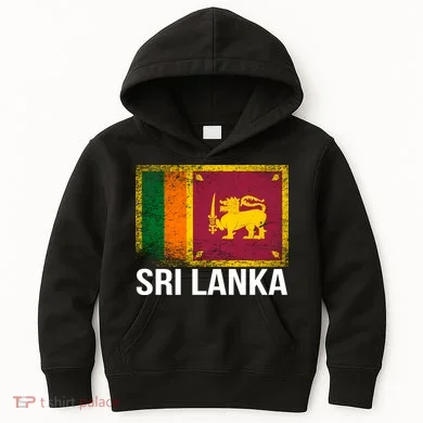 Sri Lanka Flag Kids Hoodie