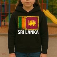 Sri Lanka Flag Kids Hoodie thumb 3