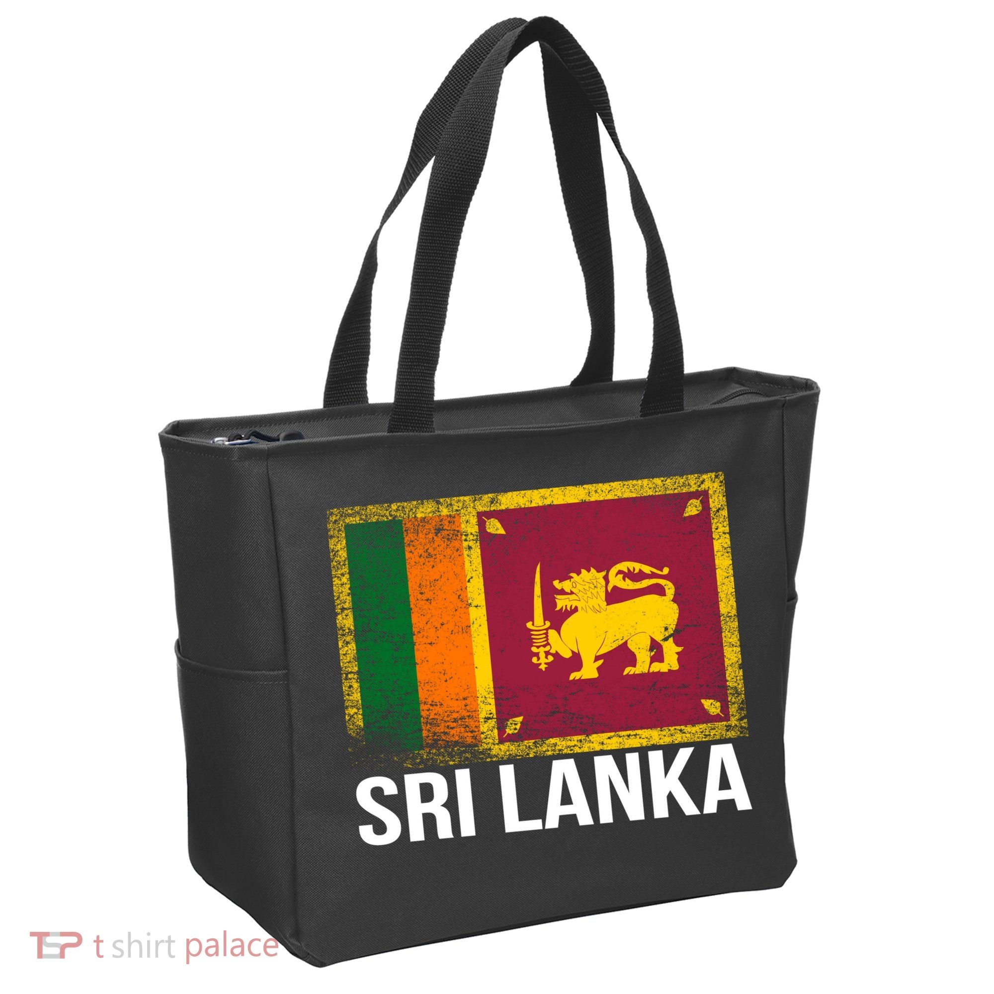 Sri Lanka Flag Tote Bag