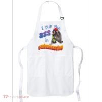 Raccoon I Put The Ass In Embarrassing Apron thumb 0