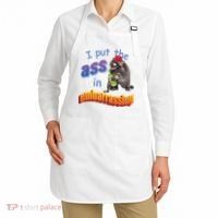 Raccoon I Put The Ass In Embarrassing Apron thumb 2