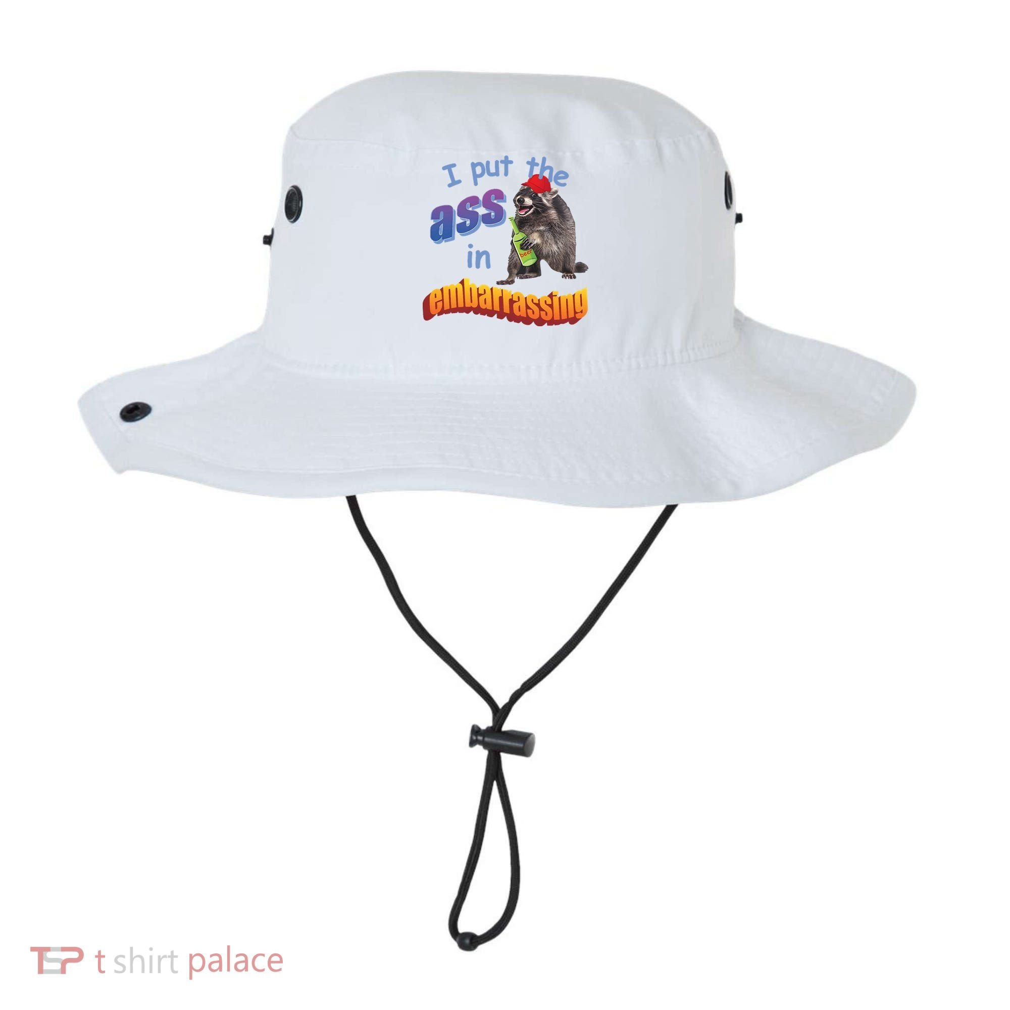 Raccoon I Put The Ass In Embarrassing Bucket Hat