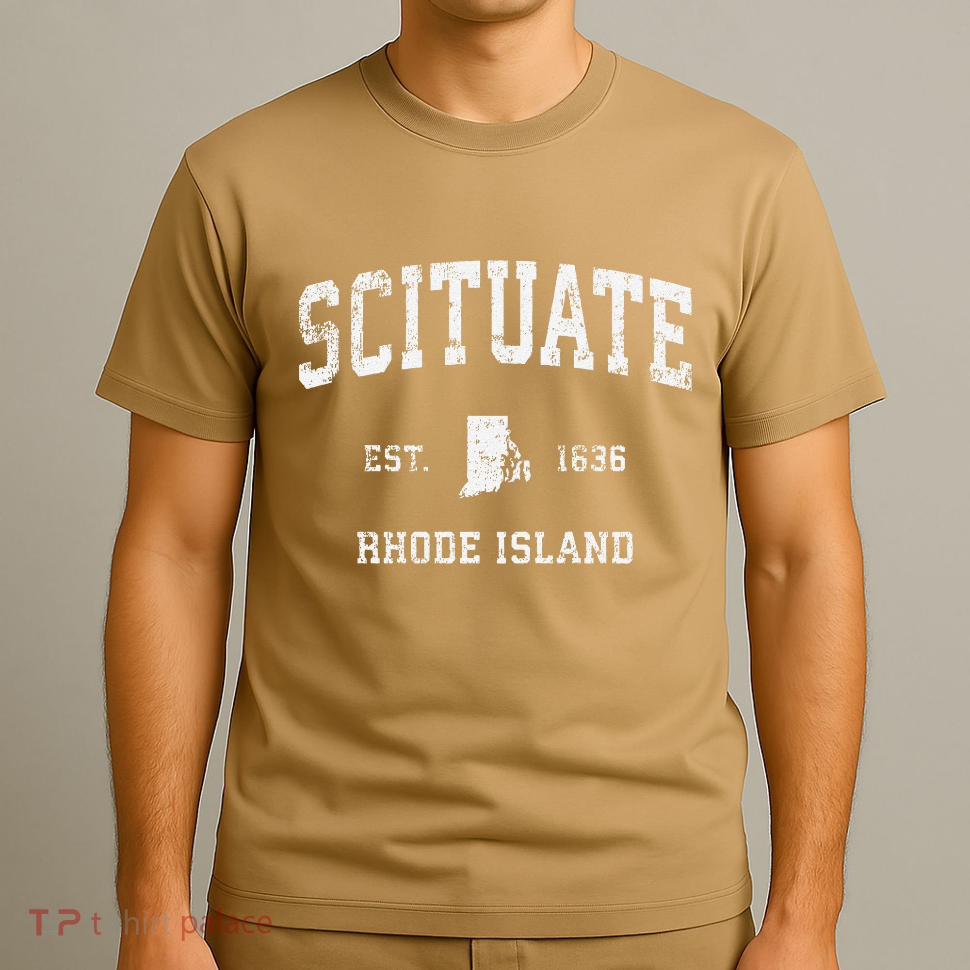 Scituate Rhode Island Ri Vintage Athletic Sports T-Shirt
