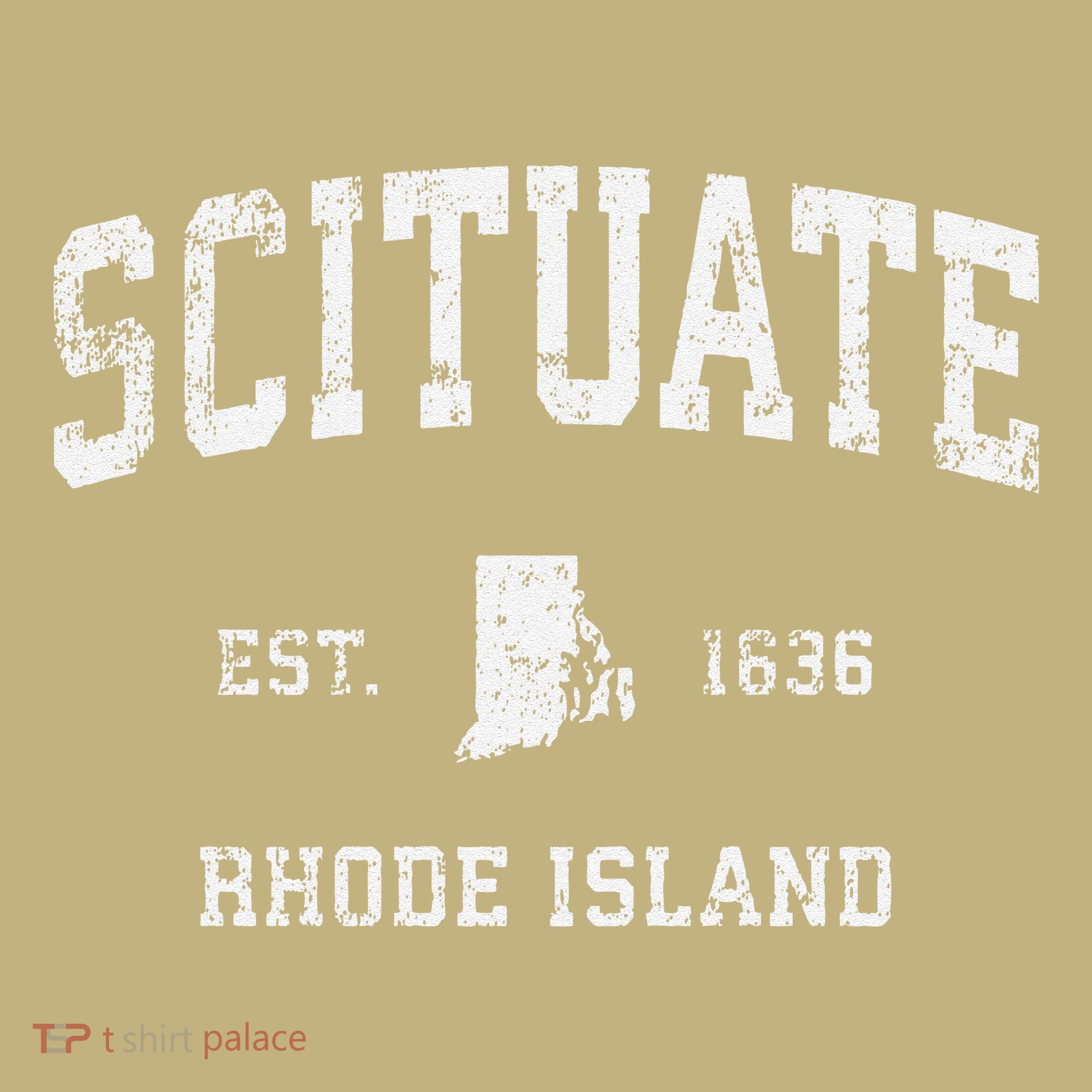 Scituate Rhode Island Ri Vintage Athletic Sports T-Shirt