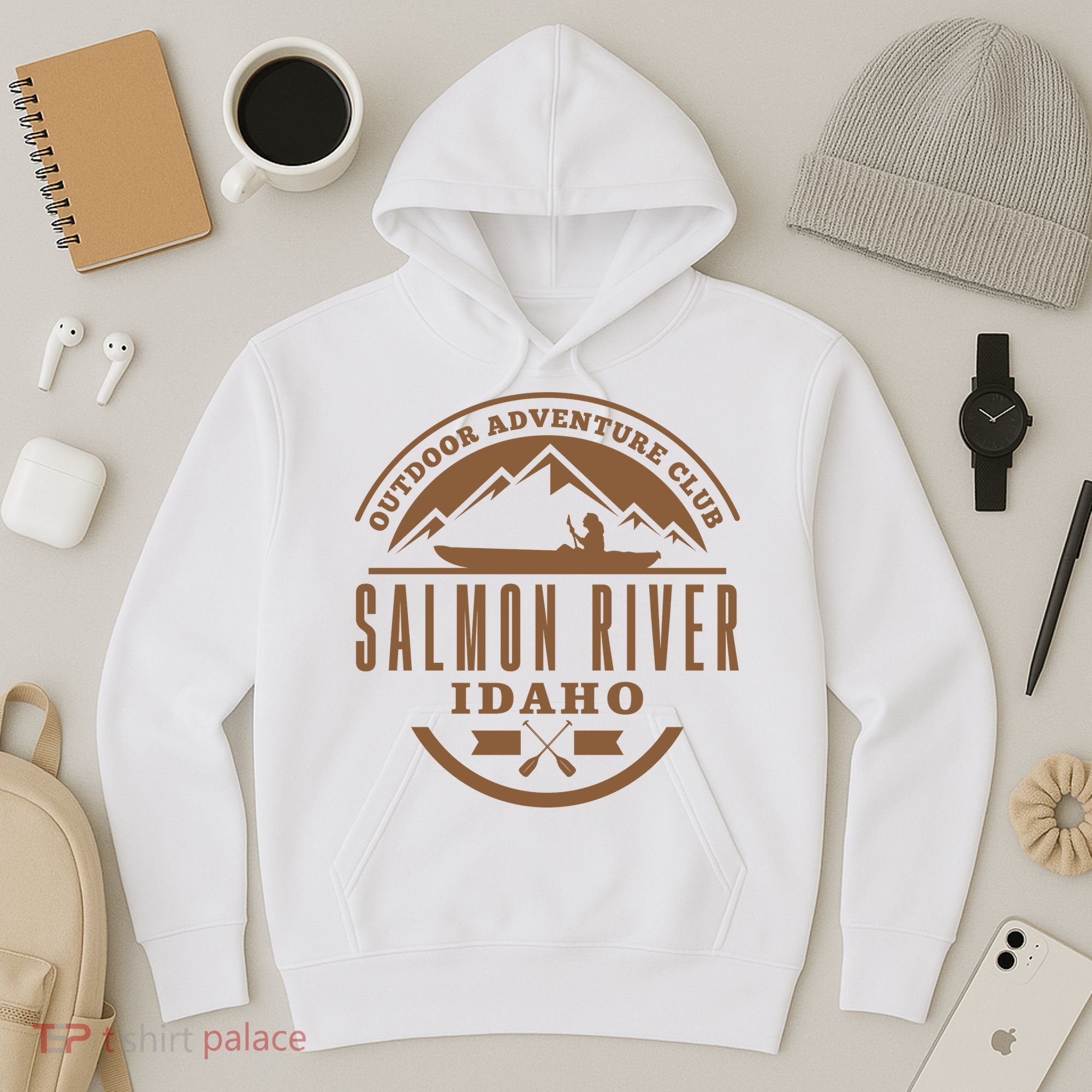Salmon River Idaho Adventure Club Hoodie