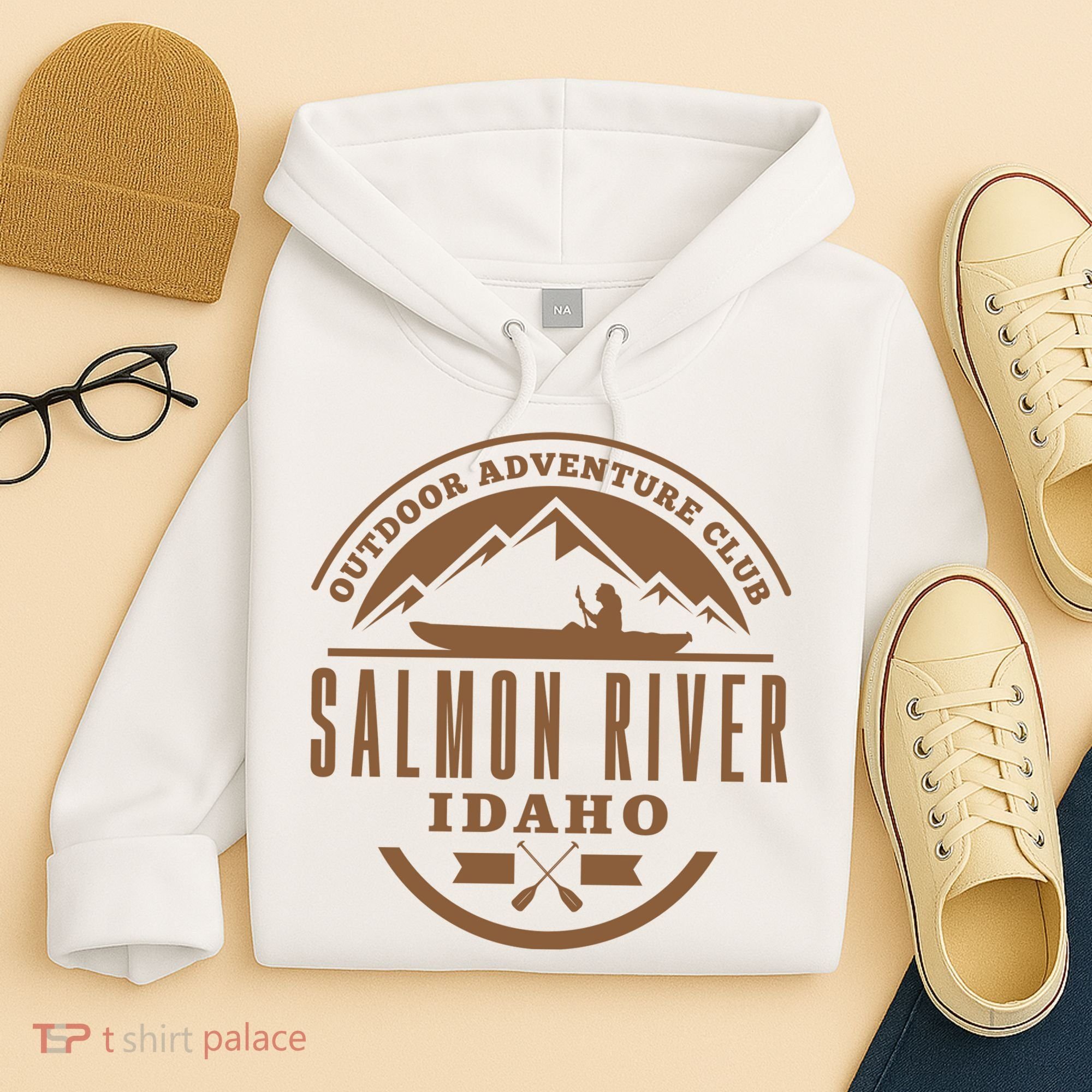 Salmon River Idaho Adventure Club Hoodie