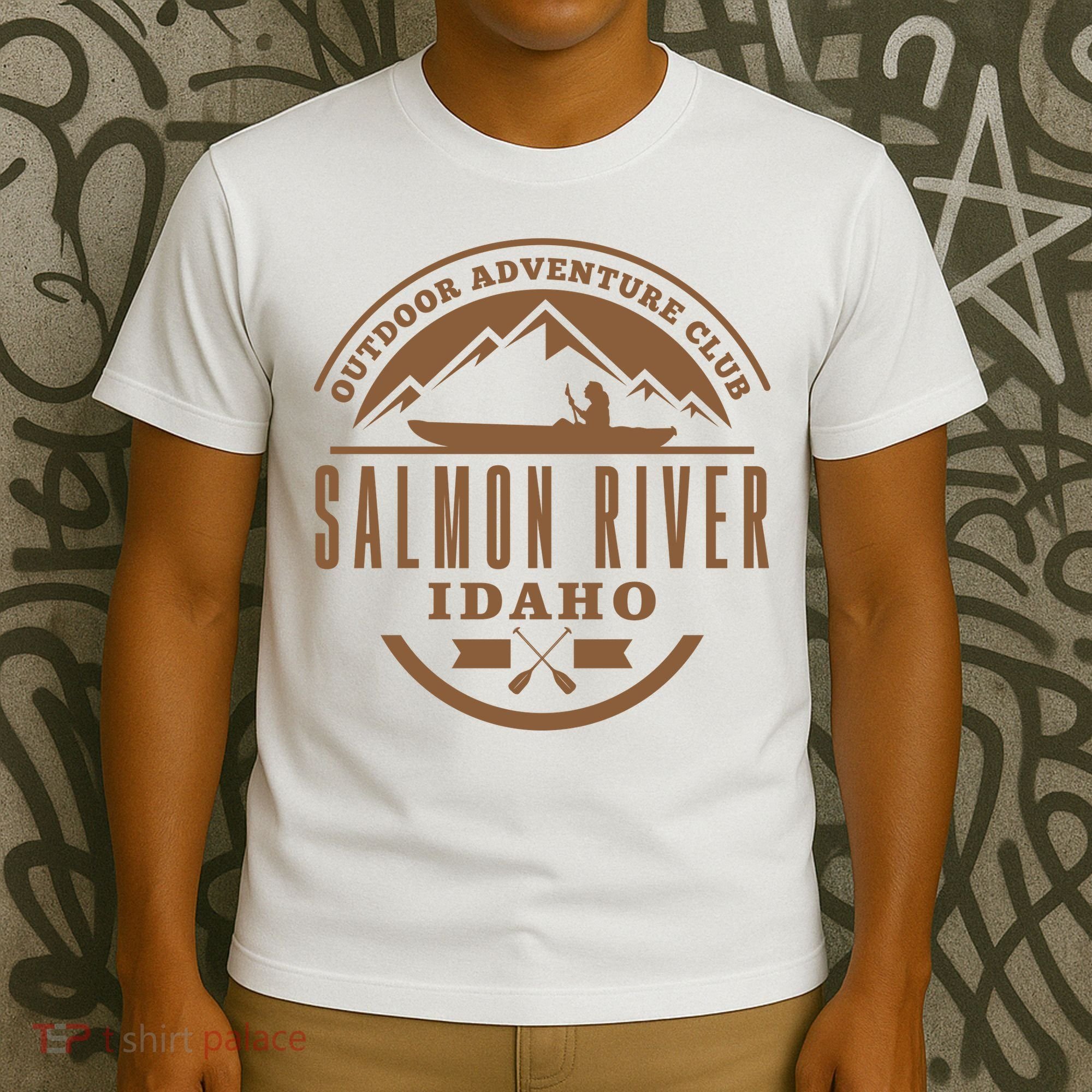 Salmon River Idaho Adventure Club T-Shirt