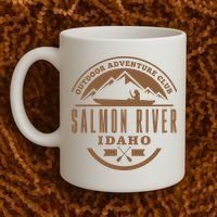 Salmon River Idaho Adventure Club Coffee Mug thumb 2