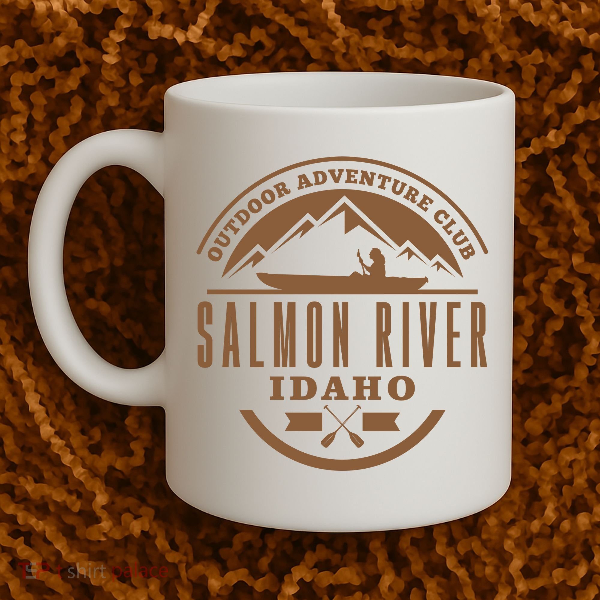 Salmon River Idaho Adventure Club Coffee Mug