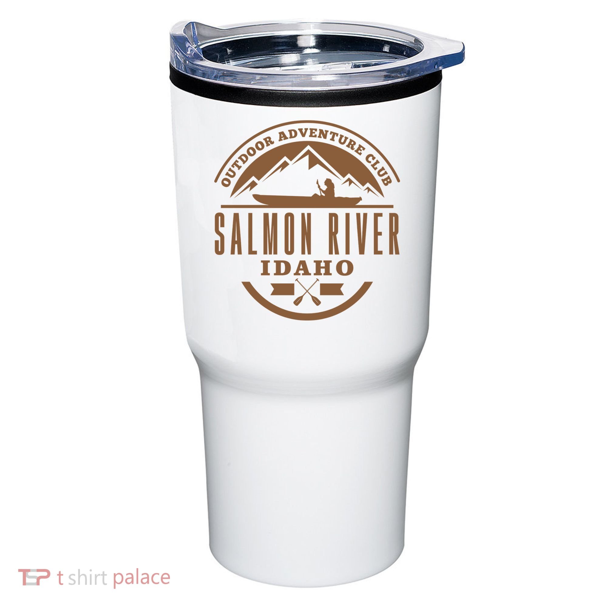 Salmon River Idaho Adventure Club Tumbler