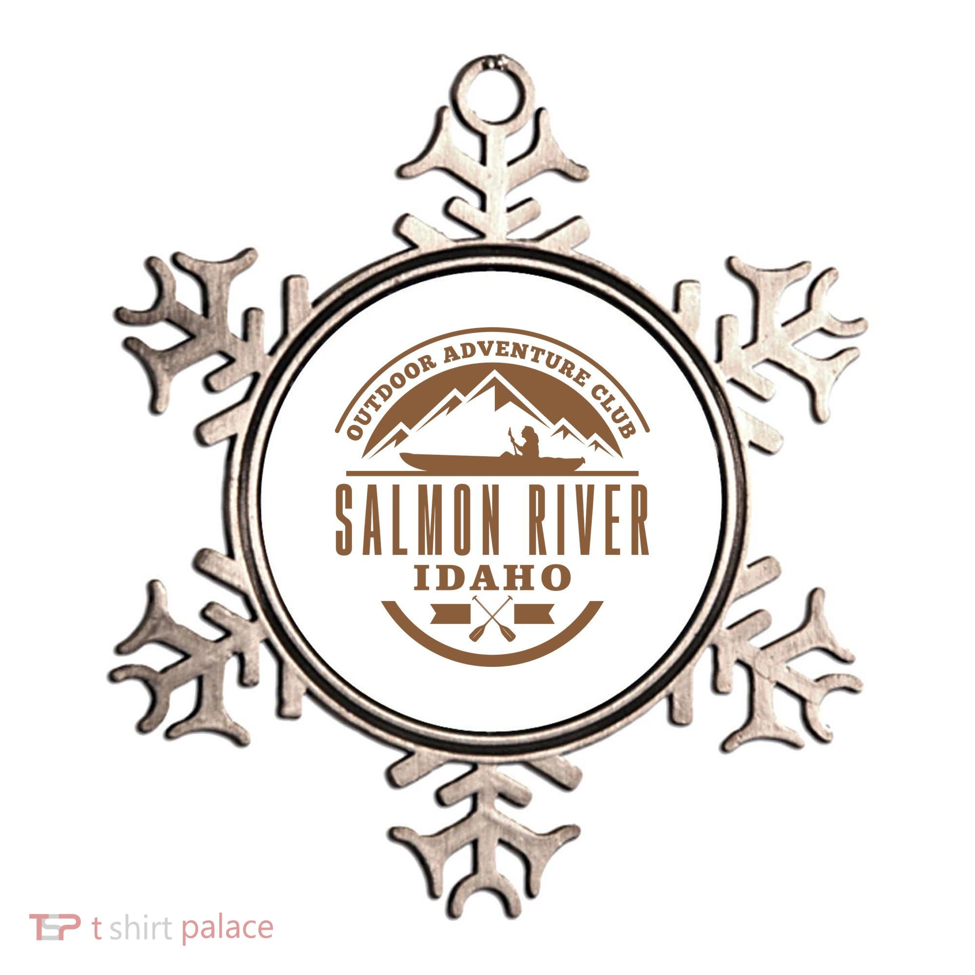 Salmon River Idaho Adventure Club Ornament