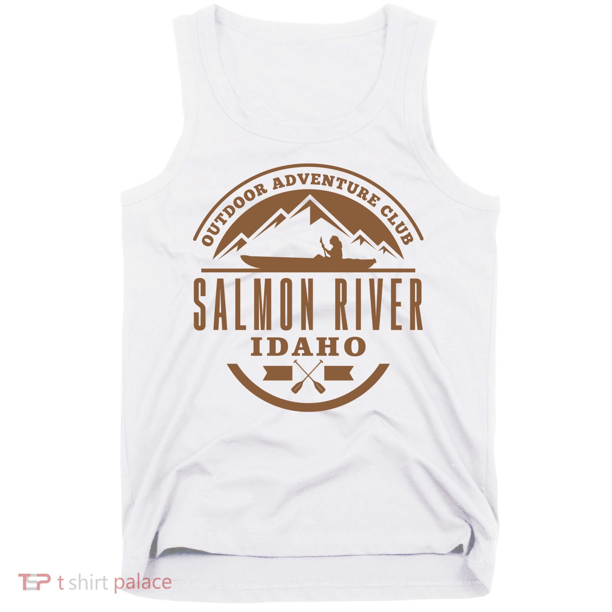 Salmon River Idaho Adventure Club Tank Top