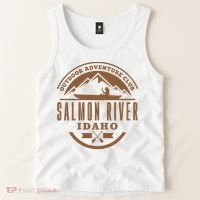 Salmon River Idaho Adventure Club Tank Top thumb 2