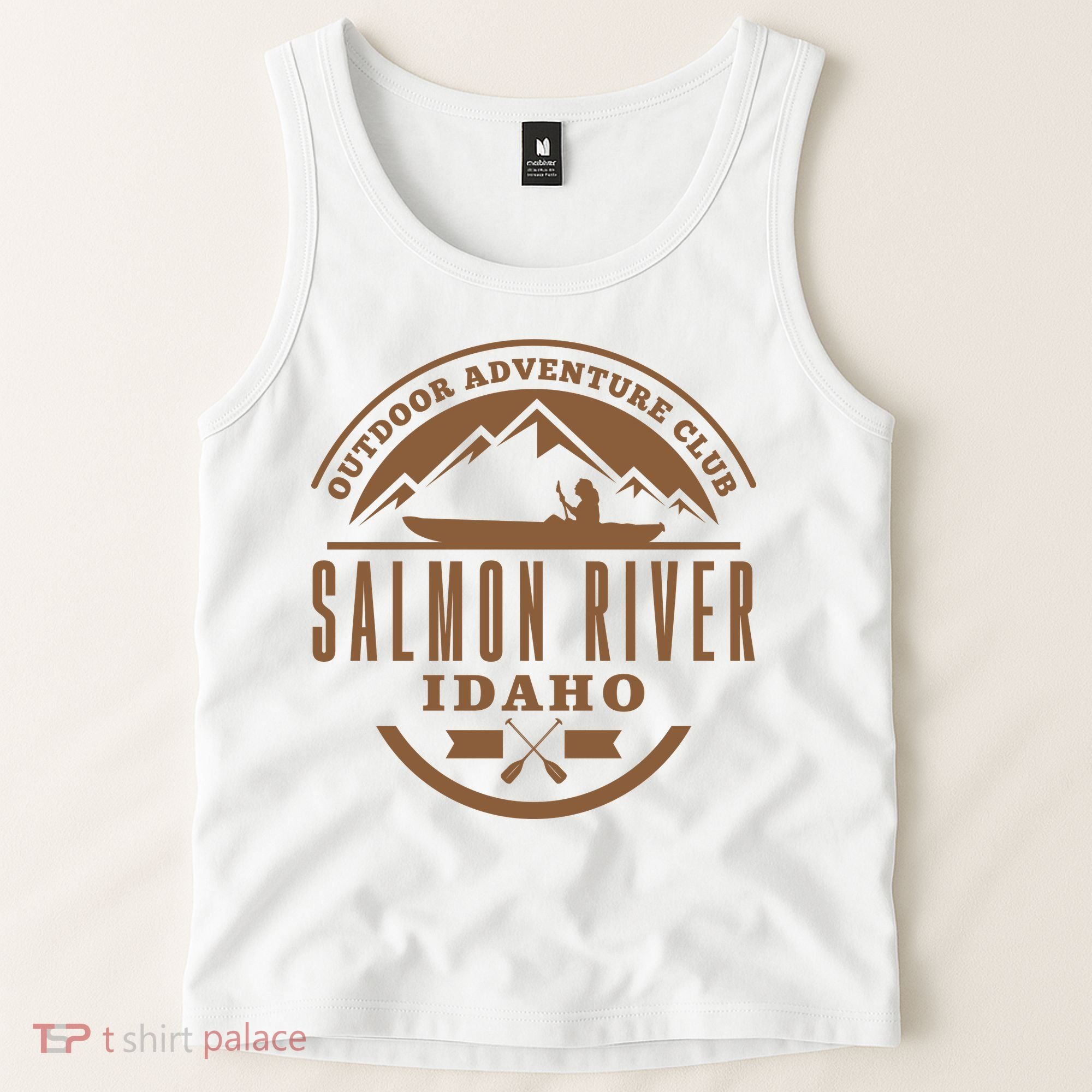 Salmon River Idaho Adventure Club Tank Top