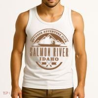 Salmon River Idaho Adventure Club Tank Top thumb 3