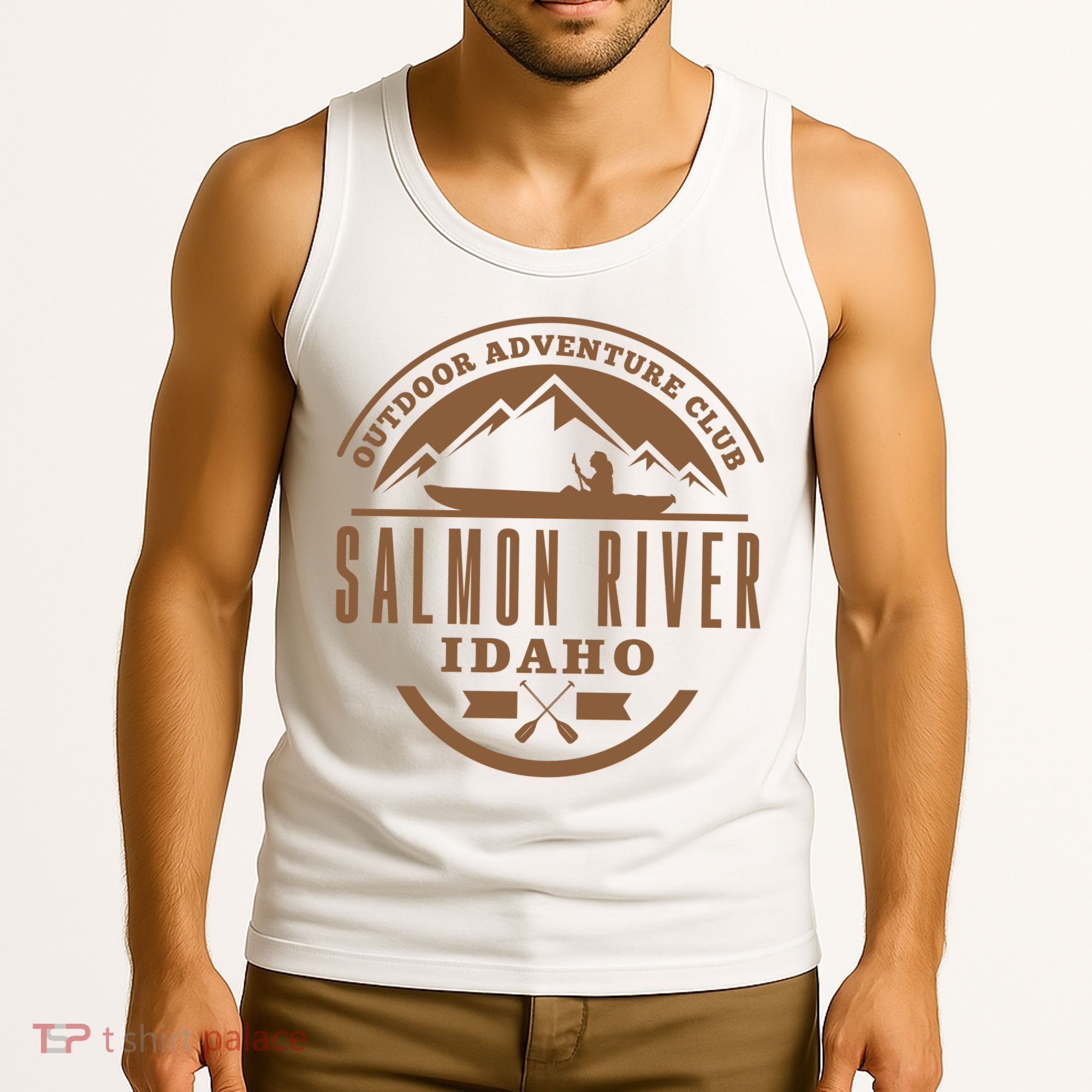 Salmon River Idaho Adventure Club Tank Top