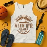Salmon River Idaho Adventure Club Tank Top thumb 4