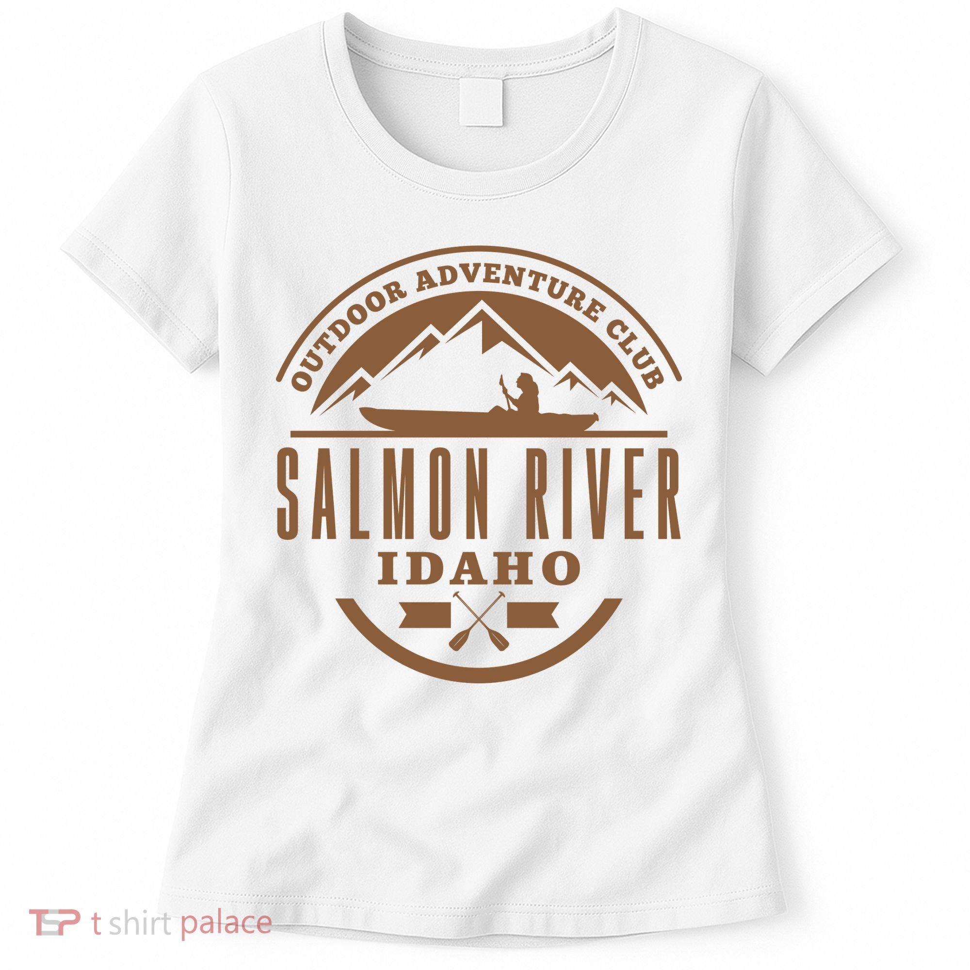 Salmon River Idaho Adventure Club Women's T-Shirt