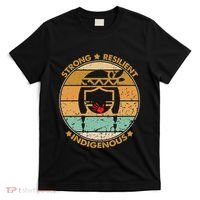 Strong Resilient Indigenous MMIW Awareness No Stolen Sisters T-Shirt thumb 0