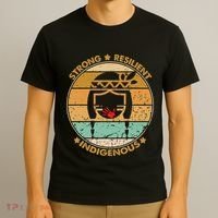 Strong Resilient Indigenous MMIW Awareness No Stolen Sisters T-Shirt thumb 3
