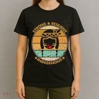 Strong Resilient Indigenous MMIW Awareness No Stolen Sisters T-Shirt thumb 4