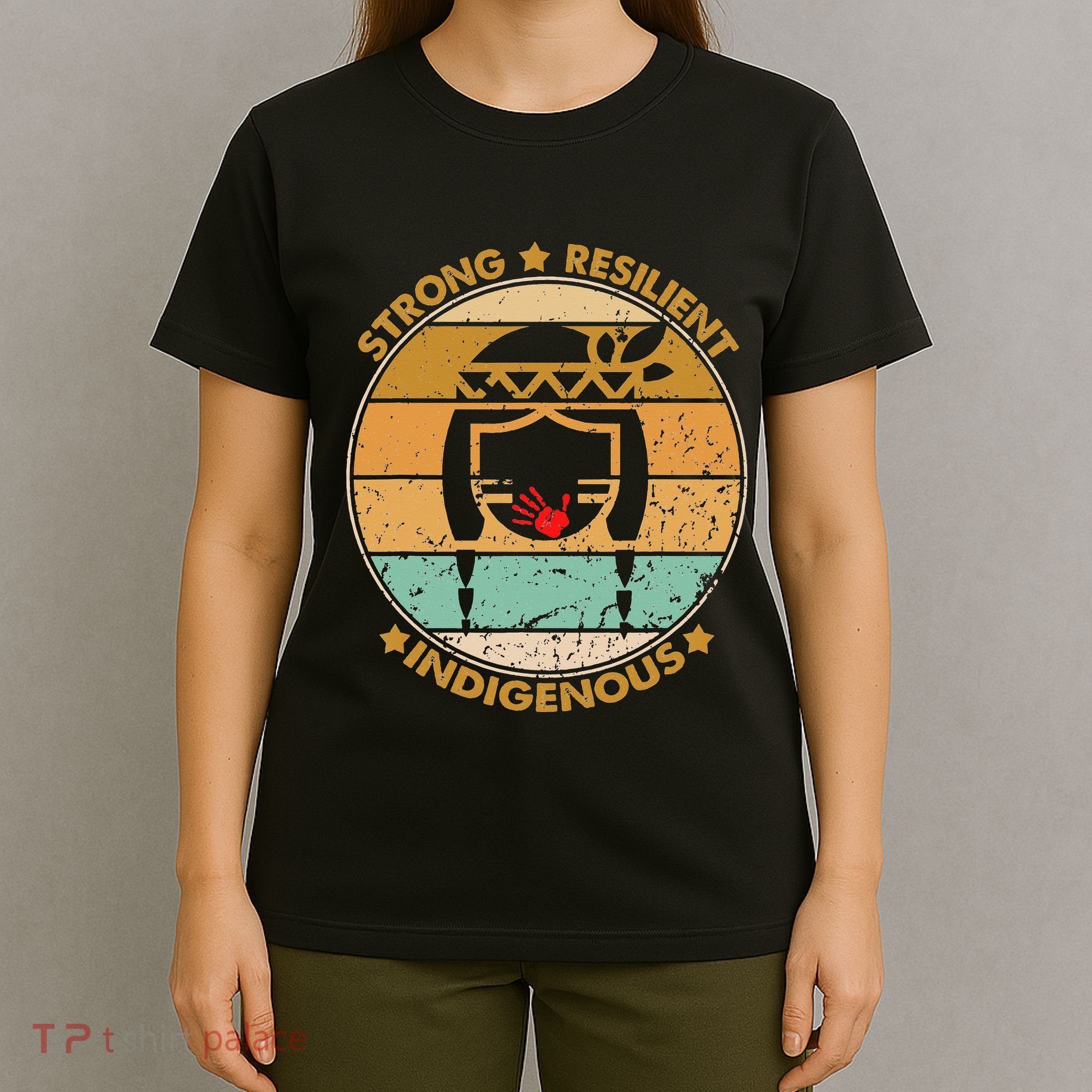 Strong Resilient Indigenous MMIW Awareness No Stolen Sisters T-Shirt