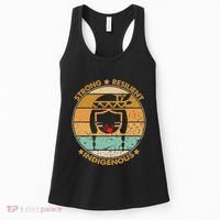 Strong Resilient Indigenous MMIW Awareness No Stolen Sisters Women's Tank Top thumb 0