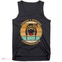 Strong Resilient Indigenous MMIW Awareness No Stolen Sisters Tank Top thumb 0